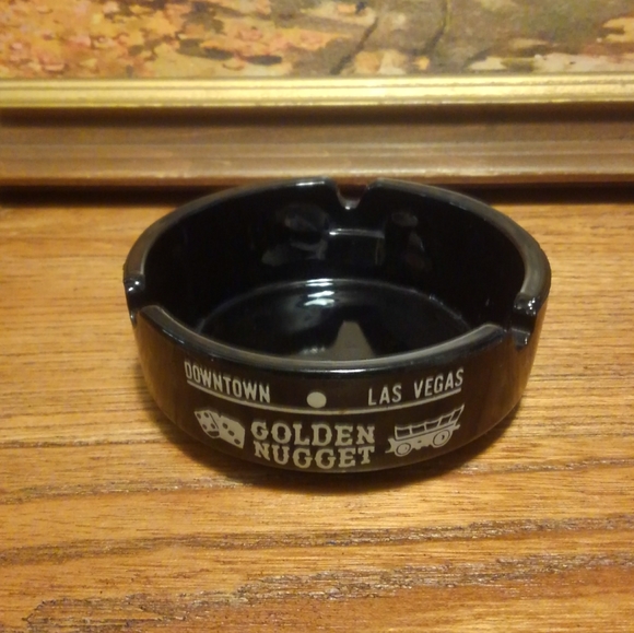 🎲 Vintage 🔥 Golden Nugget 🎰 Ashtray 🚬 Las Vegas Nevada 🌵 🌞 🌃 Downtown - Picture 7 of 7